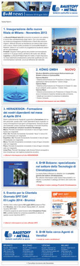 Newsletter Baustoff + Metall Juni 2014 ita.indd