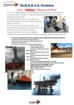 Corsi Oilgas offshore onshore
