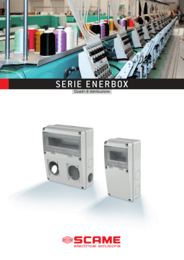 SERIE ENERBOX - Scame Parre S.p.A.