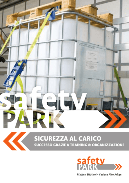 SICUREZZA AL CARICO - Safety-Park