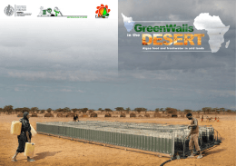 GREEN WALLS IN THE DESERT Reattori DWP nel