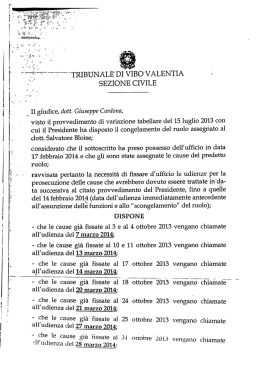 *_ Il giudice, dott. Giuseppe Cardona,