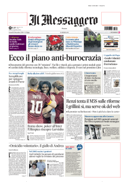 01 dicembre 2014 - Movimento 5 Stelle Fano