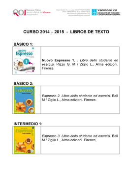 libros texto 2014-15