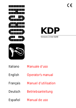 1 KDP istruzioni
