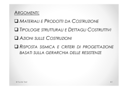 lezione 2 - tipologie e dettagli 1