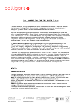 download pdf - Calligaris
