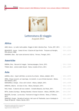 Letteratura di viaggio