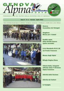 1-2014 Genova Alpina