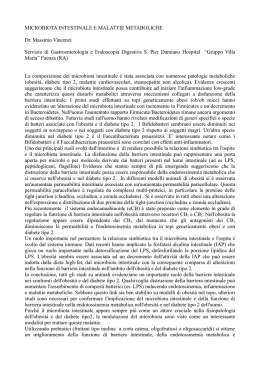 M. VINCENZI - Gastroenterologia e Disturbi della Nutrizione, Faenza