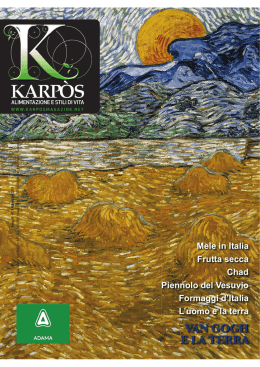 Mostarde Lazzaris Karpòs Magazine di Novembre 2014