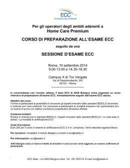 Paper D T4 - European Care Certificate