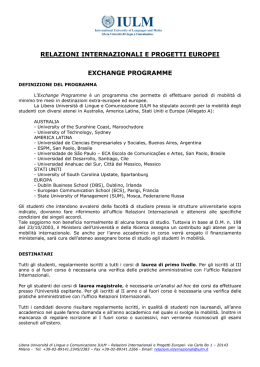 exchange programme_novembre 2013