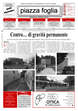 Piazza Foglia N. 5