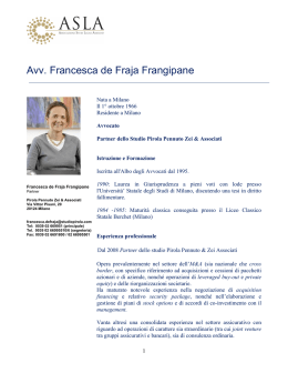 Avv. Francesca de Fraja Frangipane