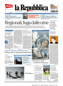 La Repubblica 28/11/2014
