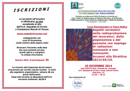Info - Associazione Italiana di Fisica in Medicina