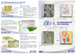Brochure Comuni - ARCADIA Sistemi Informativi Territoriali Srl