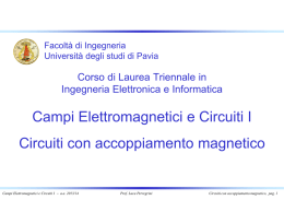 Circuiti con accoppiamento magnetico