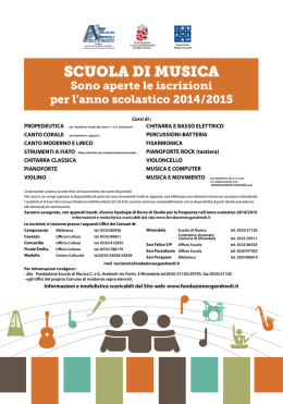 02_Manifesto iscrizioni_2013 - Comune di Concordia Sulla Secchia