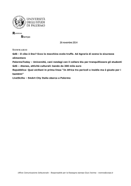 19. Rassegna stampa 26 novembre 2014