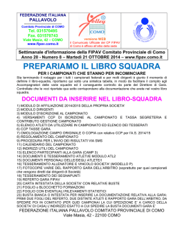 PREPARIAMO IL LIBRO SQUADRA