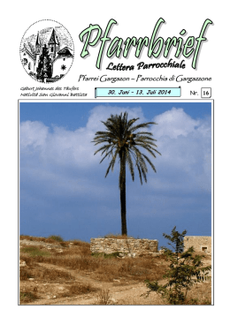 Pfarrei Gargazon &ndash; Parrocchia di Gargazzone