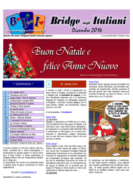 * SOMMARIO * 1 - Scuola Bridge Multimediale