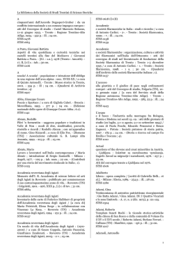 Catalogo - Studi trentini di scienze storiche
