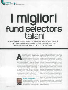 Davide Burgarelli, - Pioneer Investments