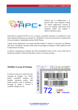 Brochure APC+ - LCE Engineering and Robotic Srl