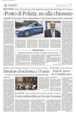 Leggi articolo clicca qui