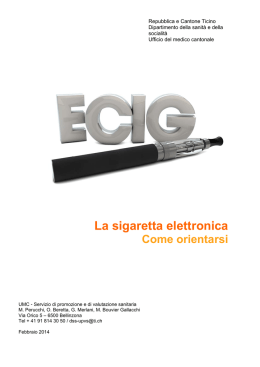 La sigaretta elettronica: come orientarsi