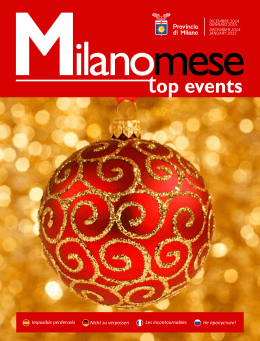 1 Events you cannot miss