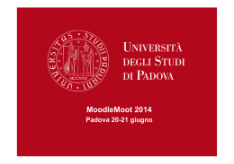MoodleMoot 2014 - moodlemoot.it