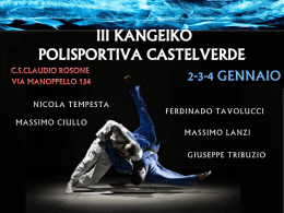 Clicca qui per il programma del III Kangeiko