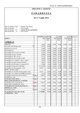 016 IT-LIST-PAR COMPLETO DA 1 LUGLIO 2014 AG