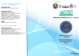 premiazioni regionali fihp - FIHP, Comitato Regionale Friuli Venezia