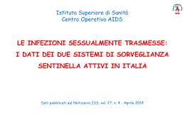 Diapositive IST Notiziario ISS vol. 27, n. 4, 2014