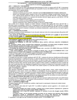 AMBITO TERRITORIALE DI CACCIA ATC PR 7 - atcpr7