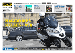 PIaggIo MP3 500 aBS - aSR