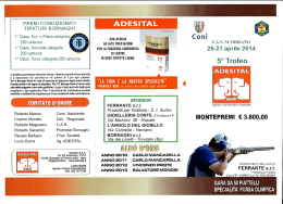 PREMI CONDIZIONATI TIRATORI BORNAGHI - adt