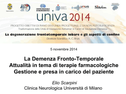 la demenza fronto-temporale