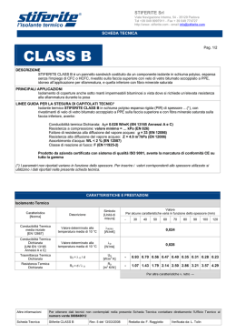 poliuretano stiferite class b