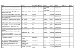 Titolo Autore Casa Editrice Edizione Materia Scuola ISBN