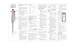 Manuale Istruzioni