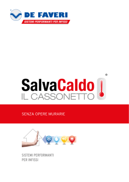 BROCHURE SalvaCaldo 995,16 Kb Scarica file