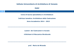 Diapositiva 1 - Università IUAV di Venezia