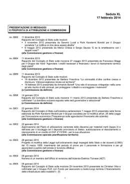 Seduta XL 17 febbraio 2014 - Repubblica e Cantone Ticino