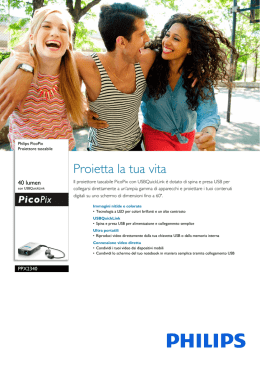 PPX2340/EU Philips Proiettore tascabile